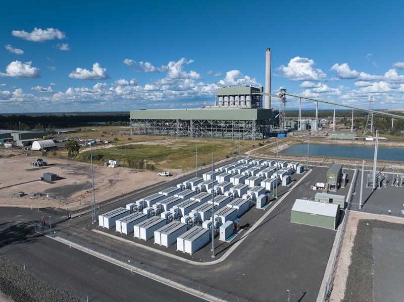 Image of the Chinchilla Battery at CS Energy’s Kogan Clean Energy Hub 