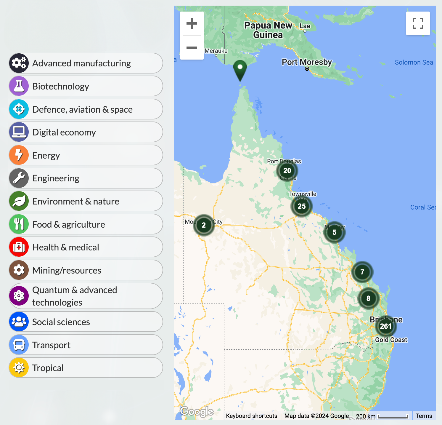 Queensland Science Capability Directory